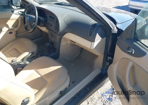 2003 Saab 93 z USA, uszkodzony, nr VIN YF3DF78KX37009565